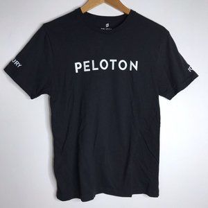 Peloton T-Shirt 100 Ride Century Black Unisex Adult Large Small Men Women